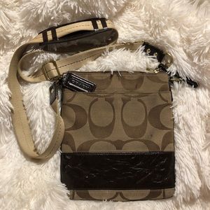 Coach Canvas crossbody bag